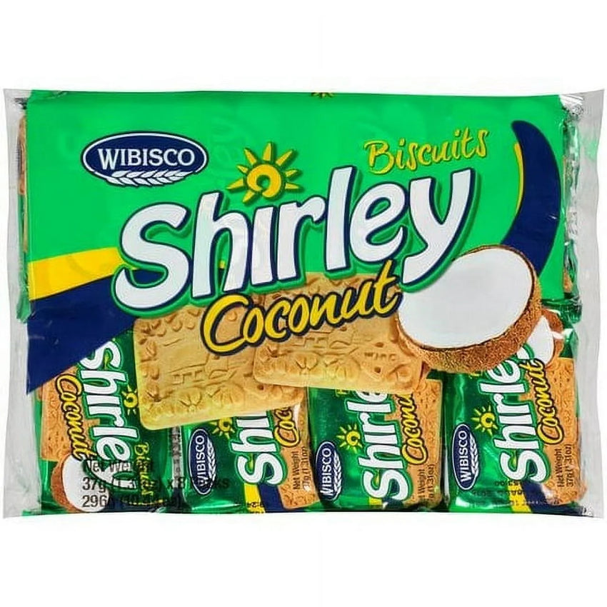SHIRLEY COCONUT BISCUITS 8PK