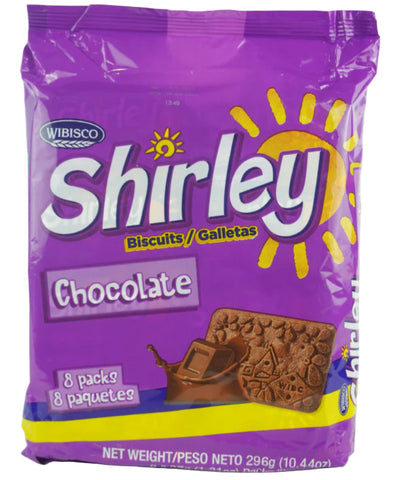 SHIRLEY CHOCOLATE  BISCUITS 8PK