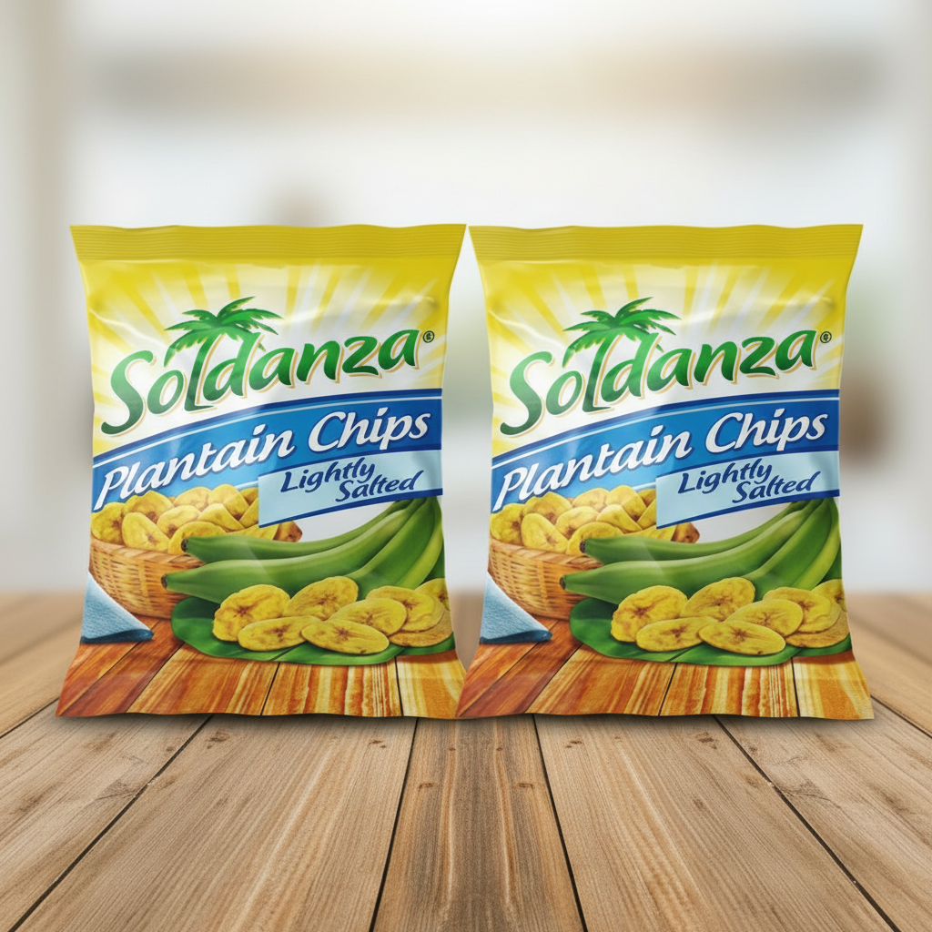 Soldanza bananitos light salted 2.5oz/3PK