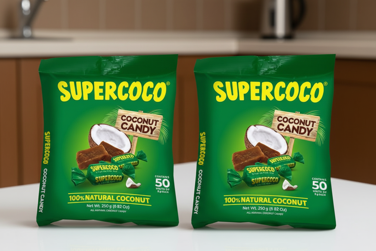 Supercoco Coconut Candy 50 cnt