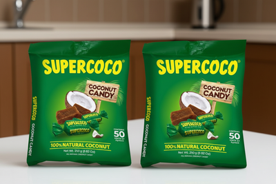 Supercoco Coconut Candy 50 cnt