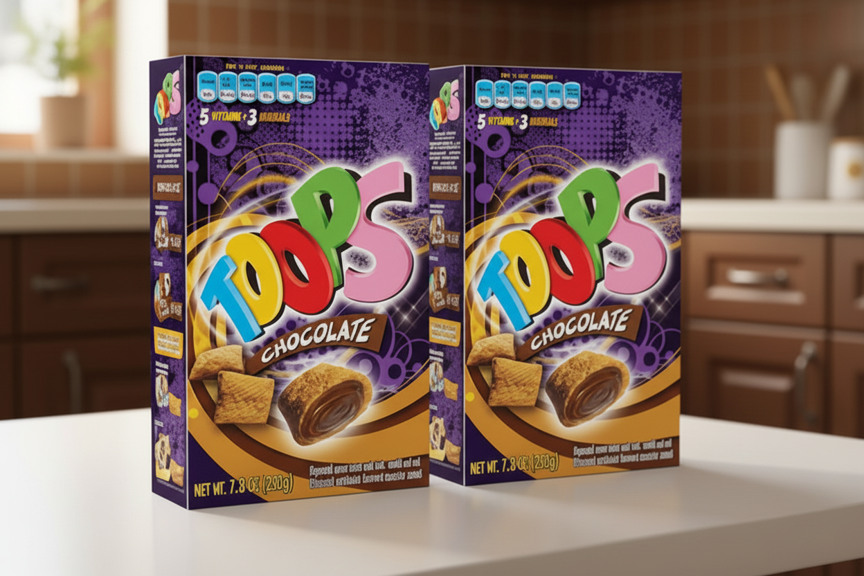 Toops Chocolate Cereal 7.8oz