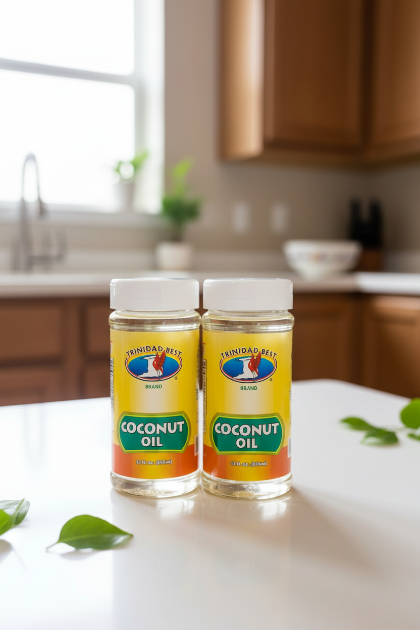 Trinidad Best Coconut Oil 12oz