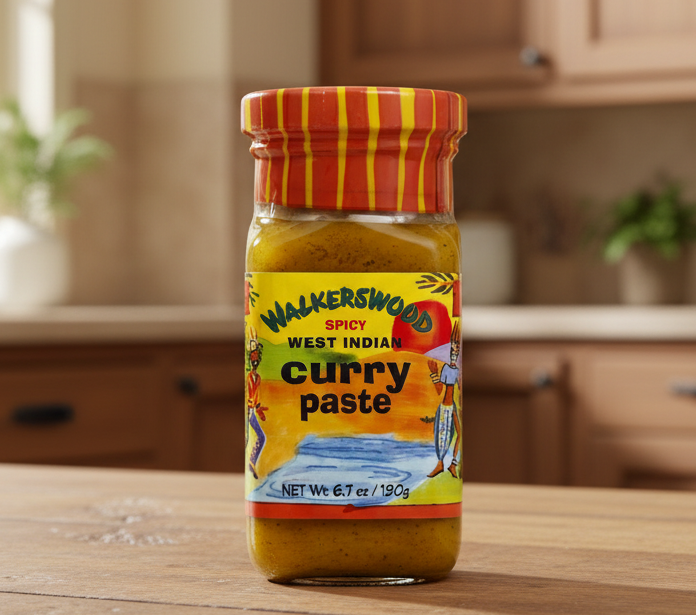 Walkerswood Curry Paste, Spicy West Indian 6.7 oz