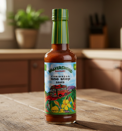 Walkerswood One Stop Sauce, Savoury, Caribbean 6 oz