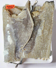 SALTED COD GASPE BONE-IN FROM CANADA  (2LB to 3lb per FISH)