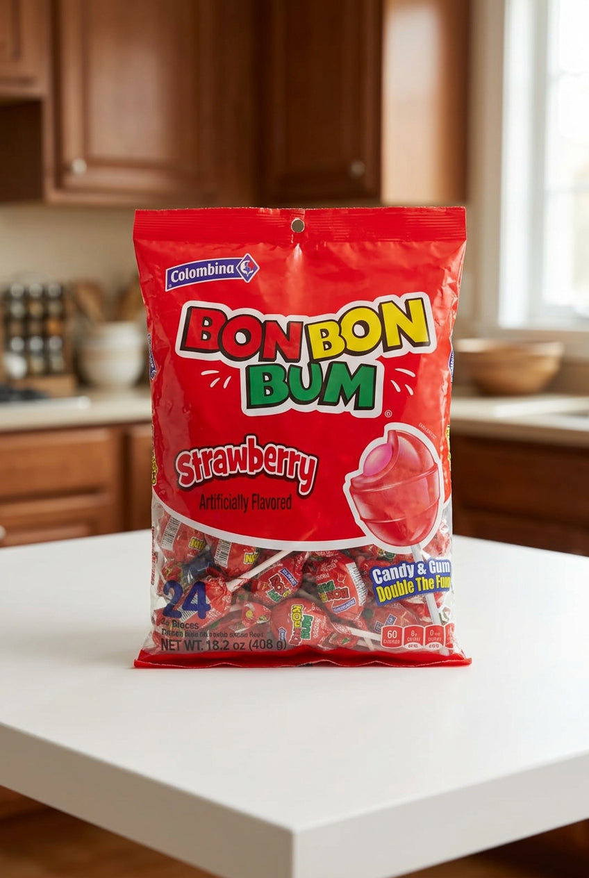 Bon Bon Bum Strawberries 24ct