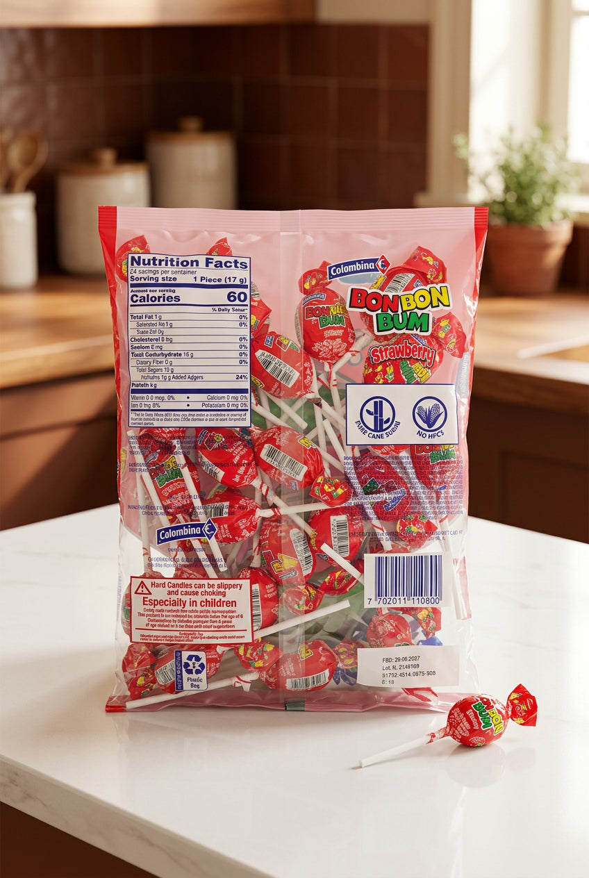 Bon Bon Bum Strawberries 24ct
