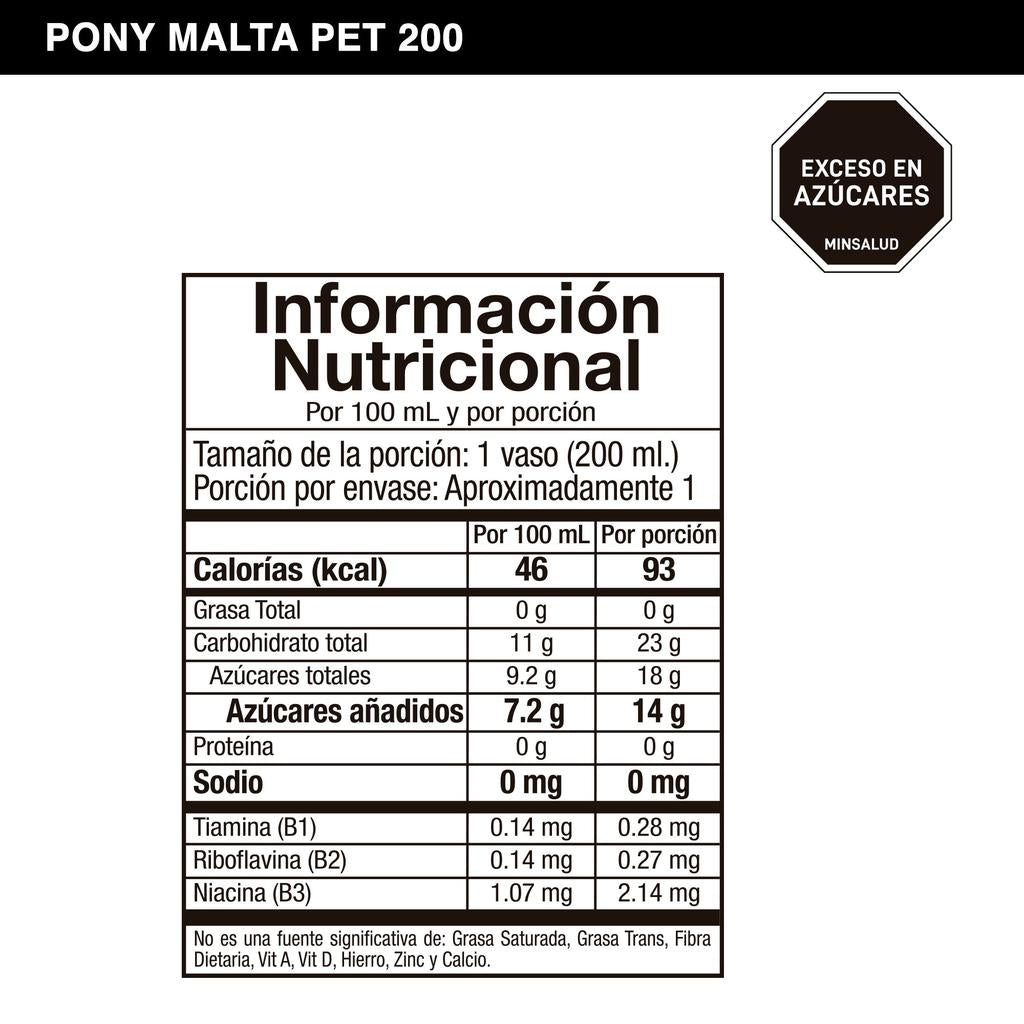 Mini Pony malta 6pk/200 ml