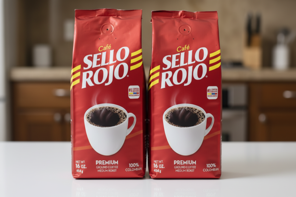 Sello Rojo Cafe 16 oz-colombian coffee