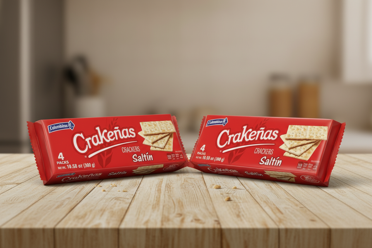 Crakeñas saltin crackers 10.58oz