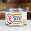 Can of Underwood Deviled Ham Spread with label and illustration on a white background