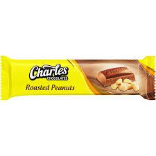Charles Peanut Chocolate Bar 12/50gr