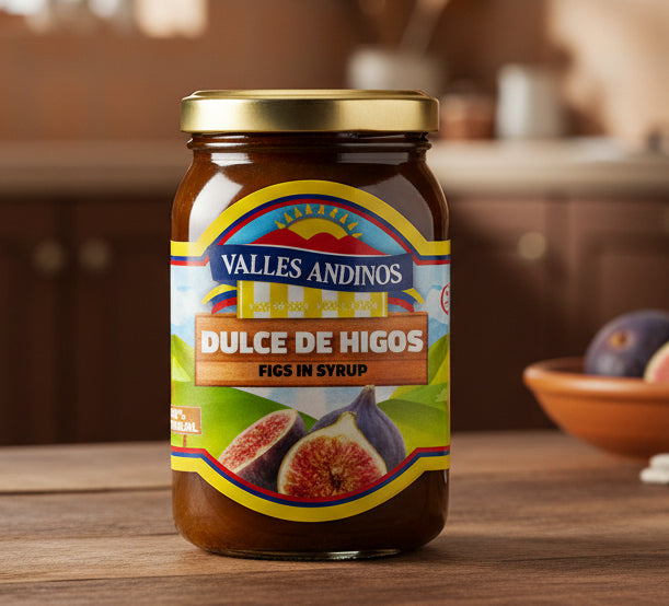 Valles Andinos Dulces de Higos 20 oz