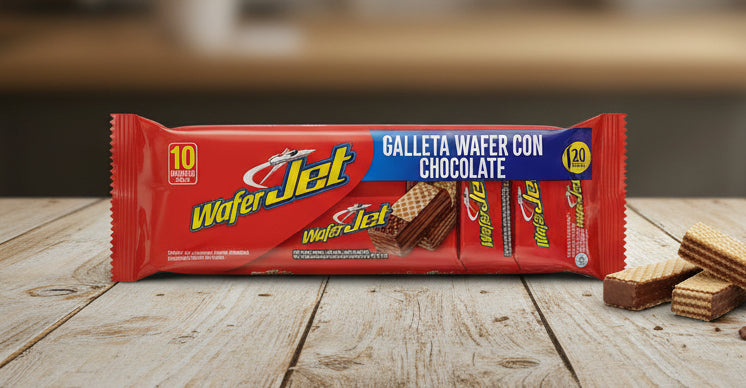 Jet Chocolatina Wafer 10 Pack