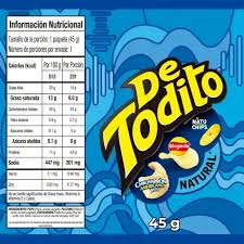 Detodito Natural 6Pk/45gr