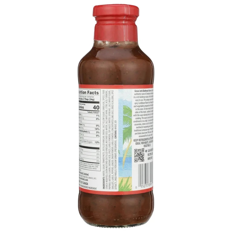 Grace Jerk BBQ Sauce 16.2oz