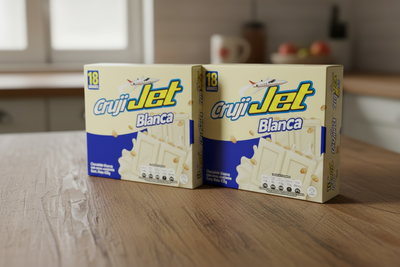 JET Chocolatina Cruji Blanca 18 ct