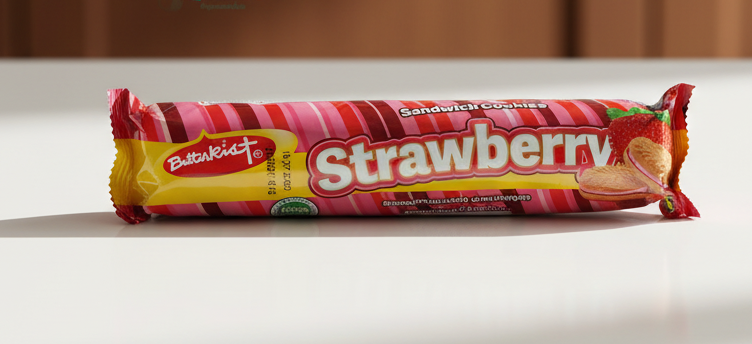 Butterkist Strawberry Sandwich Cookies 4.4 oz