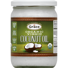 GRACE ORGANIC COCONUT OIL 16.9oz