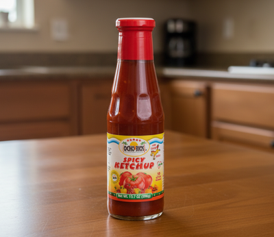 Ocho Rios Ketchup, Spicy 13.7 oz