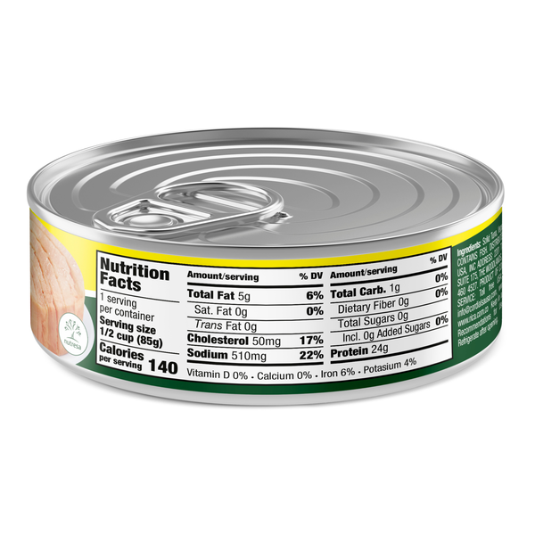 Rica Solid Light Tuna In Vegetable Oil 5oz