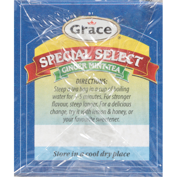 Grace Tea Bags Special Select Ginger Mint Tea 1.1 oz