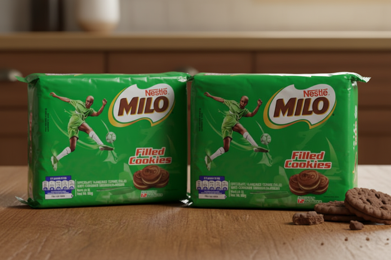 Milo chocolate cookies 12pk