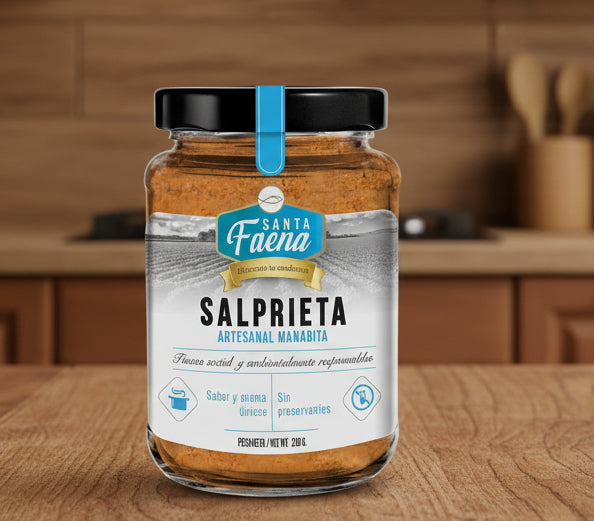 Salprieta Artesanal Manabita 250gr