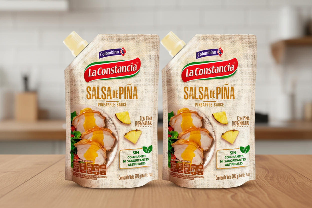 La Constancia Salsa De Piña 200gr-Pineapple sauce