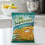 Bag of Soldanza Ripe Plantain Chips with branding and product details.