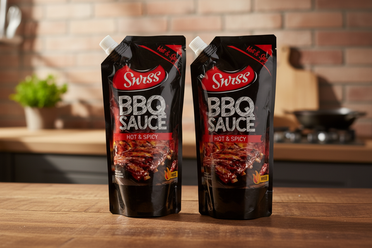 Swiss Bbq Sauce Hot & Spicy 500ml