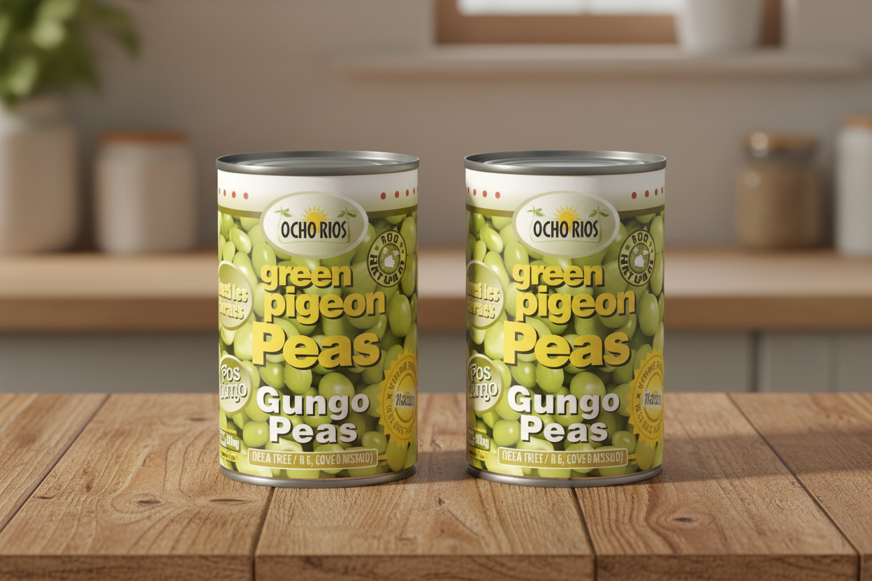 Ocho Rios Green Pigeon Peas 15oz