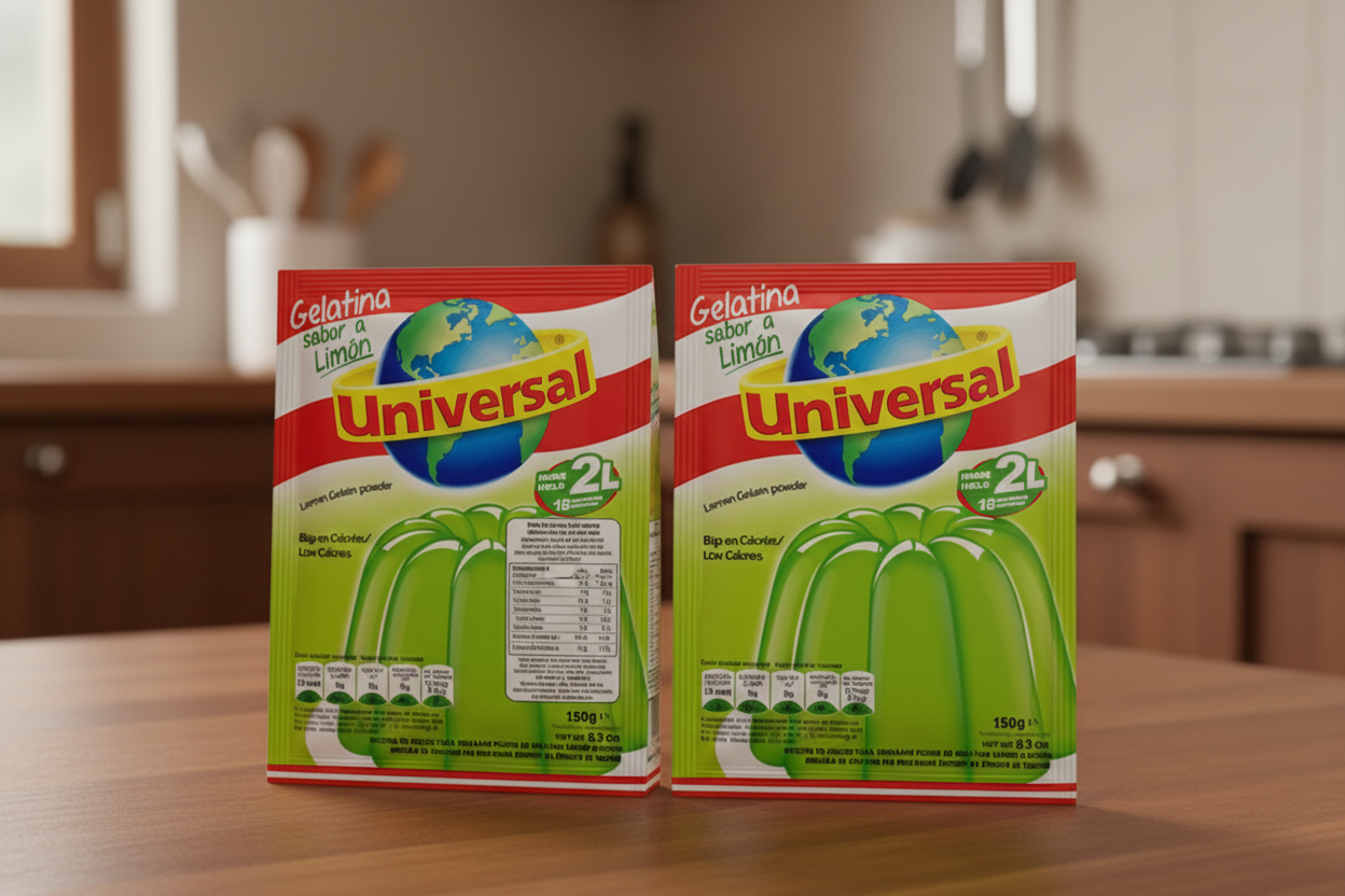 Universal Limon gelatina 5.3 oz