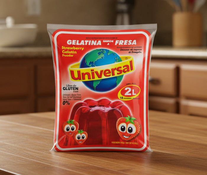Universal fresa gelatina 5.3 oz