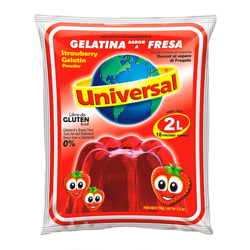 Universal fresa gelatina 5.3 oz