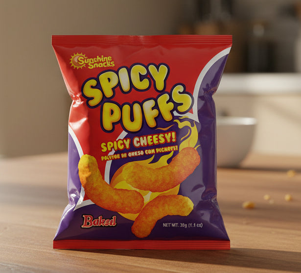 SS cheese spicy puff 56 gr/6pk