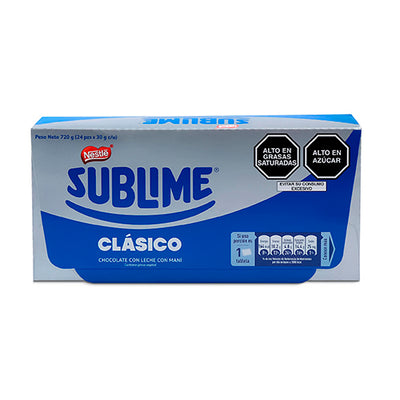 SUBLIME CHOCOLATE CLASICO 24 CT