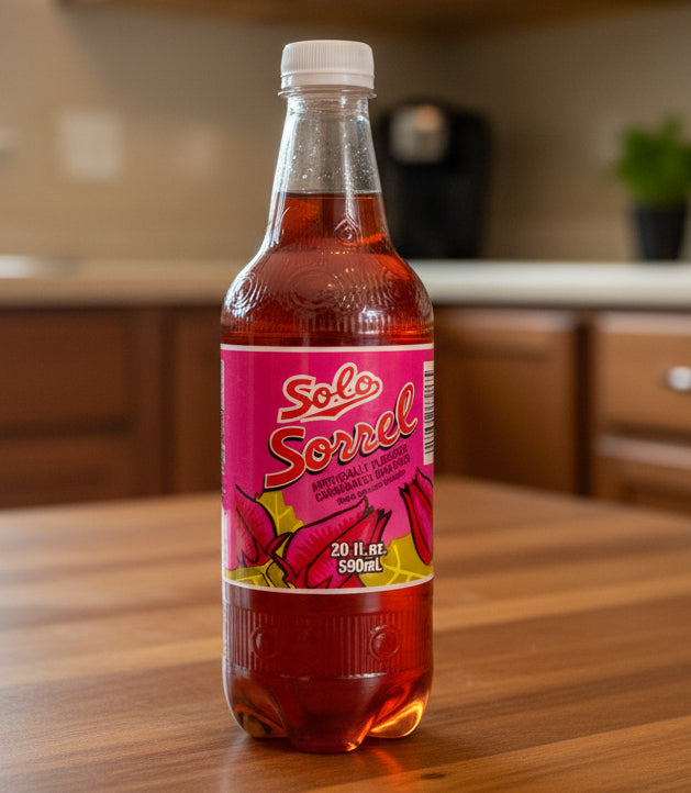 Solo sorrel drink 20 Oz