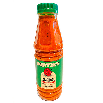 Berties pepper sauce 25 OZ