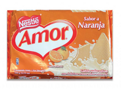 AMOR WAFER NARANJA 6.1 OZ