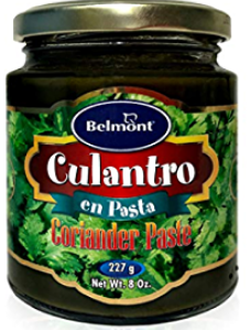 BELMONT CULANTRO EN PASTA 8 OZ-CORIANDER PASTE 8 OZ
