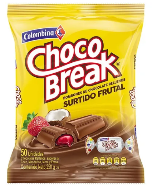 CHOCOBREAK CHOCOLATES RELLENOS 50 PACK