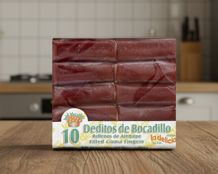 LA DELICIA deditos de bocadillo 10 pack-filled guava fingers