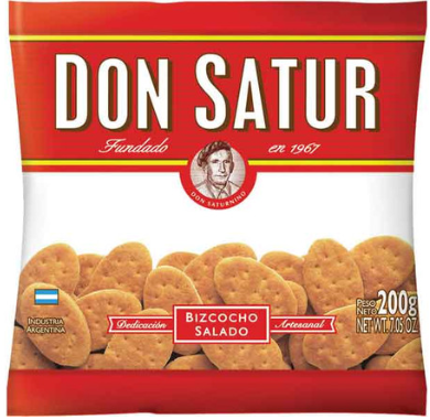 DON SATUR BIZCOCHITOS SALADOS 200 GR