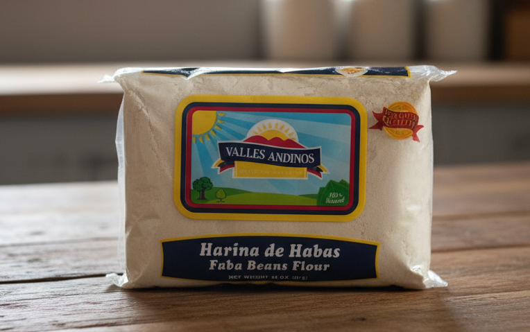VALLES ANDINOS HARINA DE HABAS-FABA BEANS FLOUR 14 OZ