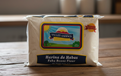 VALLES ANDINOS HARINA DE HABAS-FABA BEANS FLOUR 14 OZ