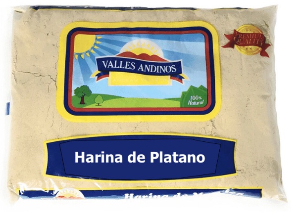 VALLES ANDINOS harina de platano 14oz