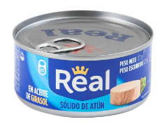 LA REAL ATUN SOLIDO 5 OZ- SOLID TUNA 