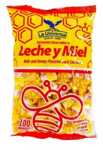 LA UNIVERSAL LECHE Y MIEL 100CT